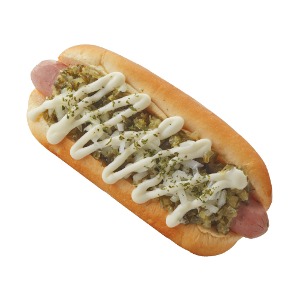 White Relish Hotdog